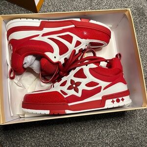 Louis Vuitton Red Skaters
